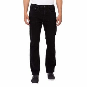 URBAN STAR Stretch Men 36x29 Relaxed Fit Straight Leg Jeans Pockets Black NWT